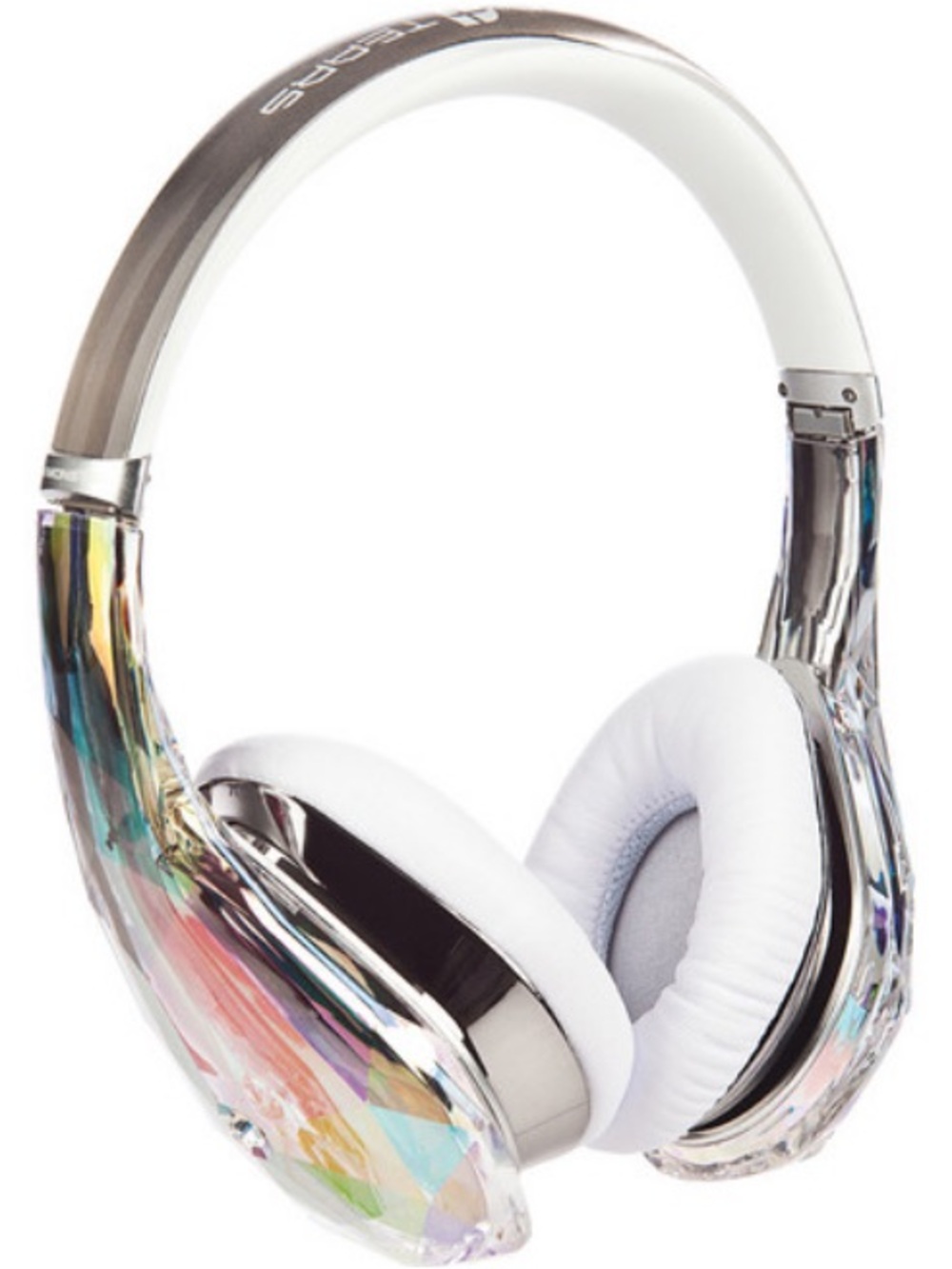 Monster Diamond Tears Headphones in White